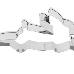 Emporte-pièce Lapin qui saute de Pâques Inox