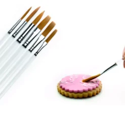 Lot de 6 pinceaux de décoration