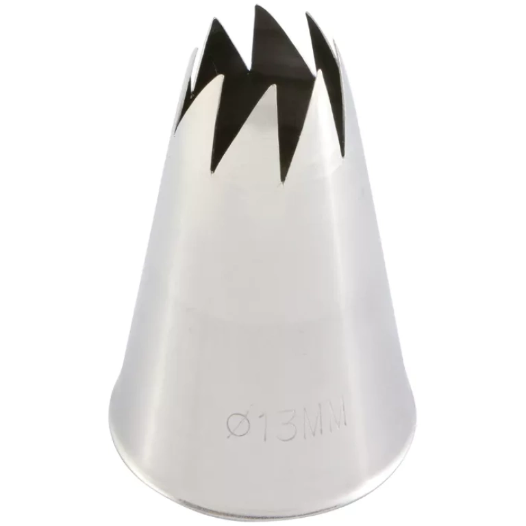 Douille inox fleur à huit pointes