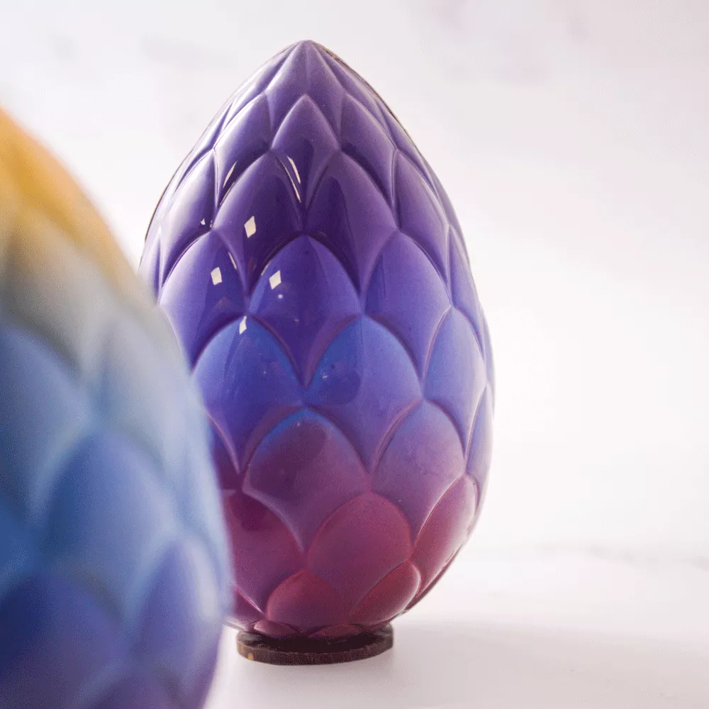 Moule chocolat Blossom Polycarbonat 200 gr