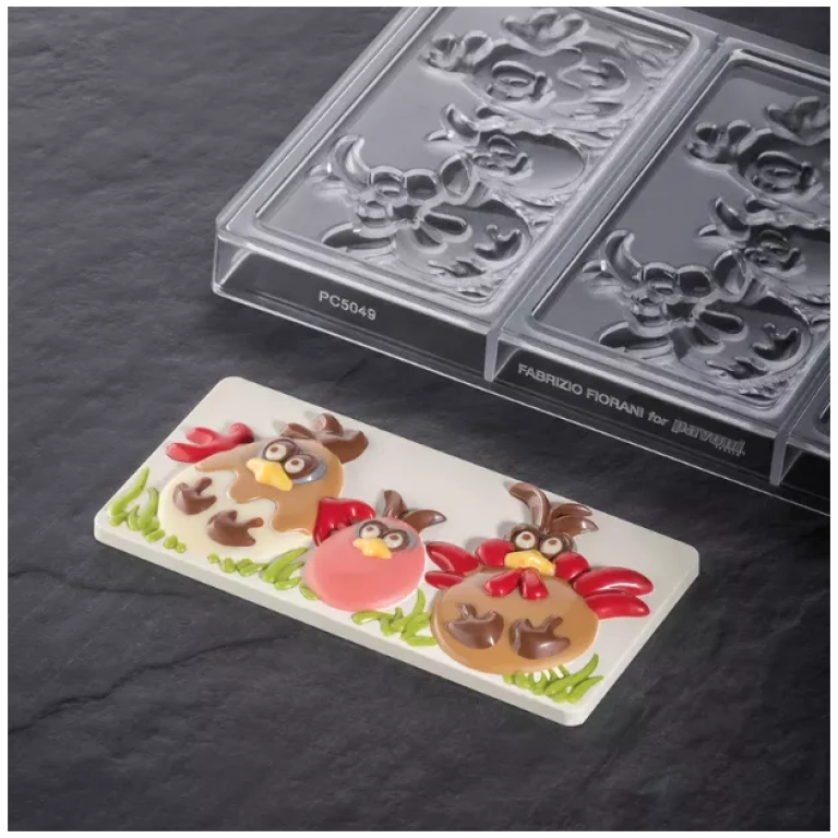 Moule pour tablettes poule de pâques