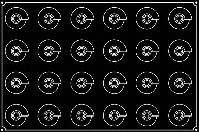 Moules 24 Cônes "Pavoflex" Flex Pro – Image 2