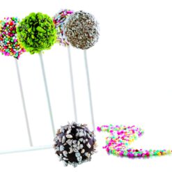 Moule 3D Silicone 12 sphères (sucettes)