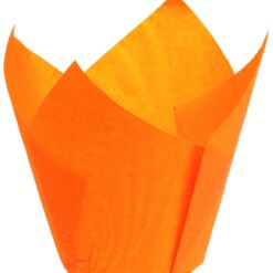 Caissette papier Tulipcup orange