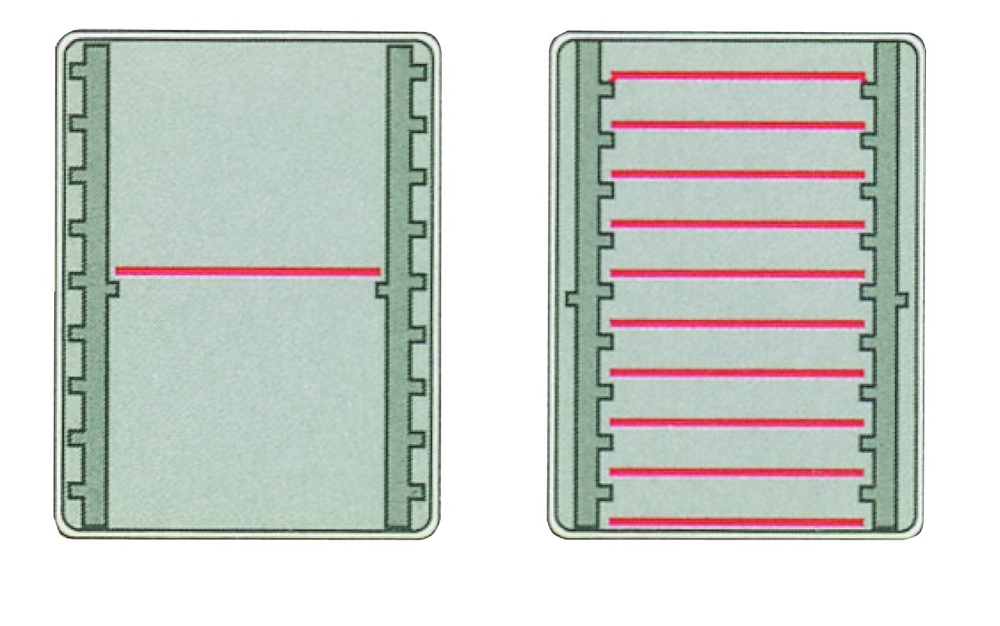 Box combi 40 x 60 cm