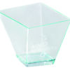 Verrines en plastique carrés vrillés 19095 MALLARD mf TILLE MYTILLE