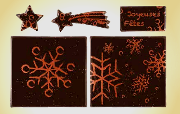 Kit Chocolat - Embouts de Bûche