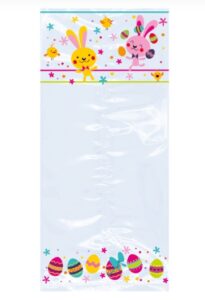 SACHETS pâques FUNAMBULE LAPIN PAQUE 100 PC E1PPIFUN1022 MONTEREY SND TILLE MYTILLE