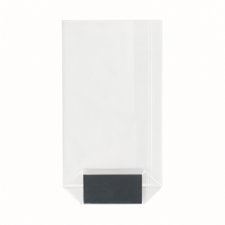 Sachet fond carton argenté Tille