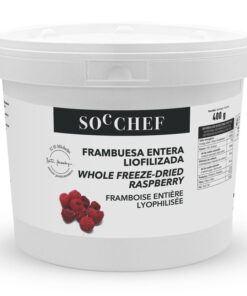 Framboises lyophilisées entières 70% - seau 400g FRAMLYO400E 10-109700-1 Tille