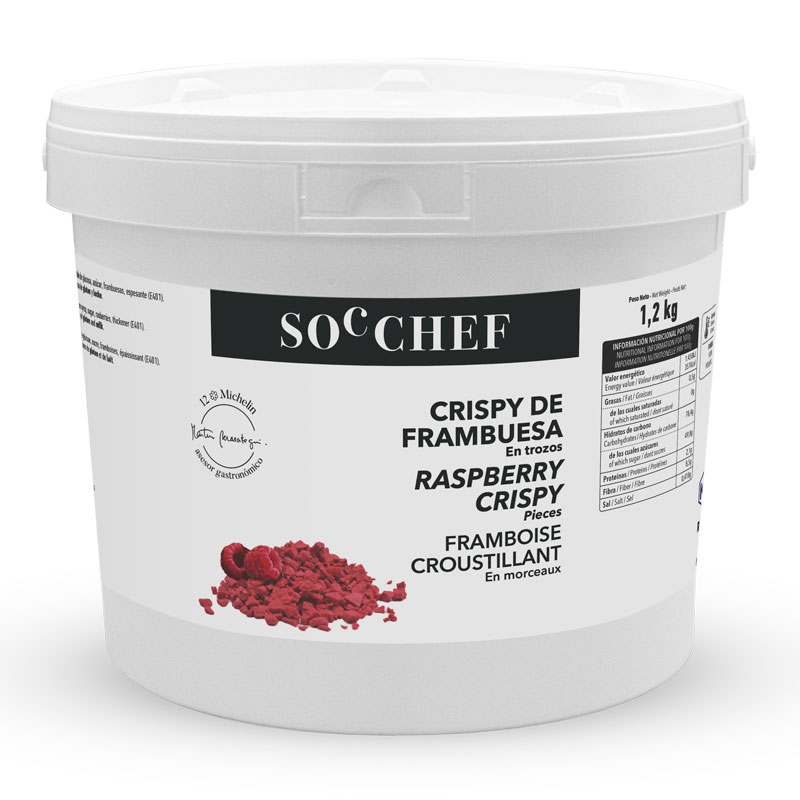 CRISPY Framboise lyophilisée 1,2 kg CFRAM12 10-109724-1 Tille