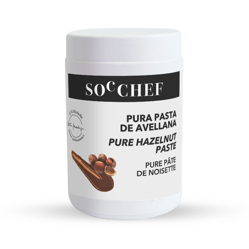 Pâte de noisette 100 % pure sans sucre – 1 kg PATENOIS1 14-5806 Tille