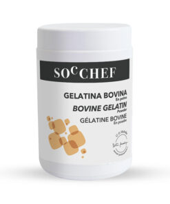 Gélatine bovine en poudre – Boîte 450 g GELBOV450 SocChef Tille
