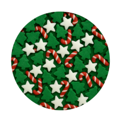 Décoration vermicelle de Noël en sucre | 100 g festif 24287 Tille