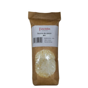 Beurre de cacao bio Felchlin - 500gr Tille