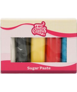 Pâte à sucre couleurs primaires FUNCAKES F20360 Tillle