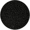 Perles de sucre noires brillantes f51680 Tille