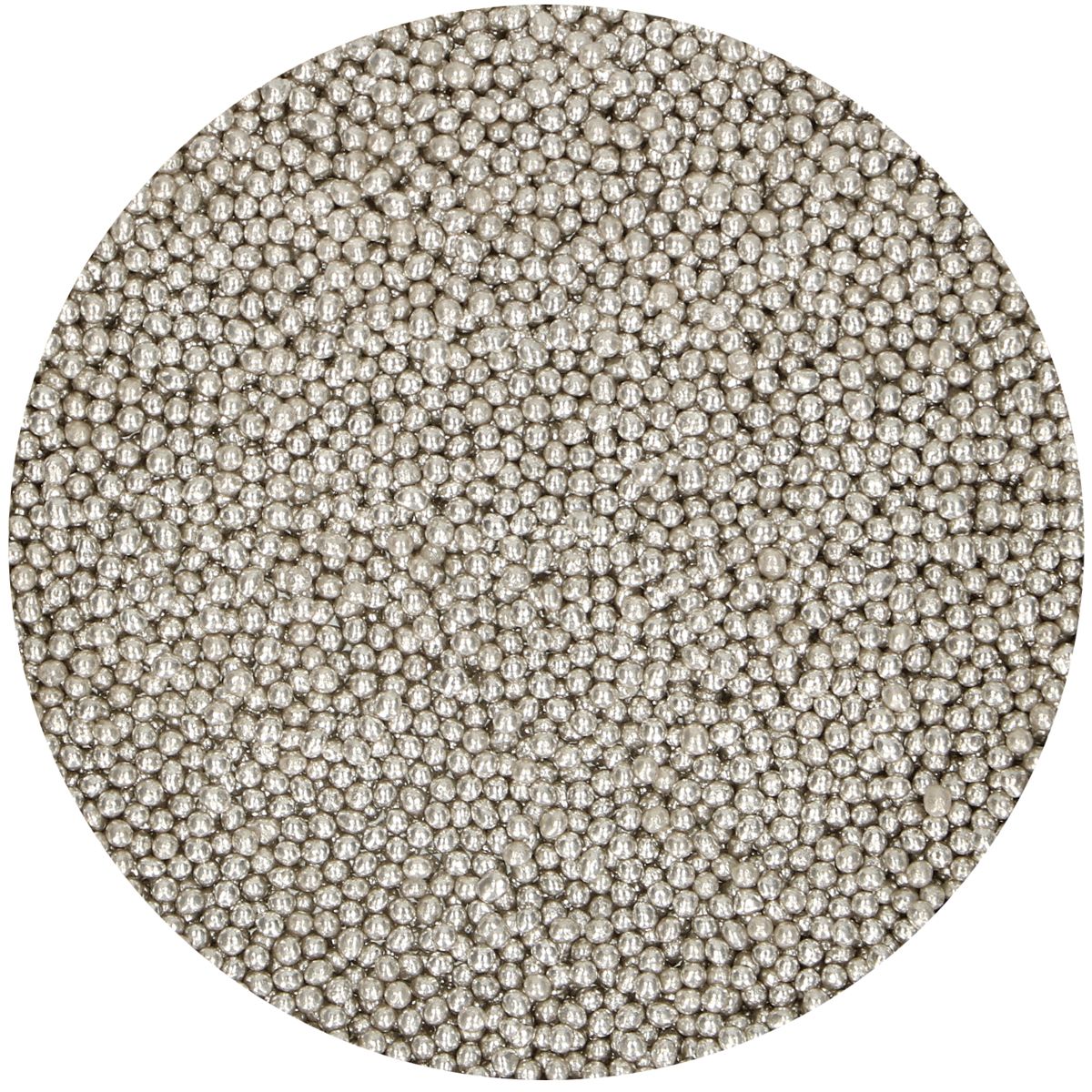 Perles de sucre gris métallique f51770 Tille