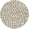 perles en sucre gris métallique f51675 Tille
