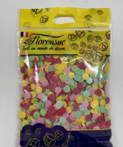 Confettis alimentaires assortis AZYCONF Tille