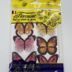 Papillons marrons assortis en azyme – 40x50 mm AZYPAPIM12 Tille