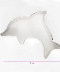Emporte-pièce Dauphin en inox – 7 x 5 cm K022028 Tille