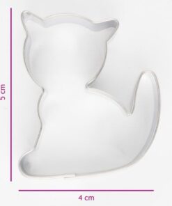 Emporte-pièce Chat en inox k053045 Tille