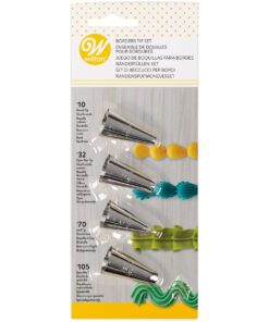 Douilles décoratives Wilton pour bordures – Set de 4 pièces 03-3108 Tille