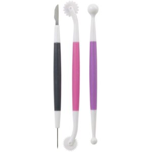 Ensemble d’outils de démarrage fondant & pâte à sucre Wilton – x3 02-0-0200 Tille