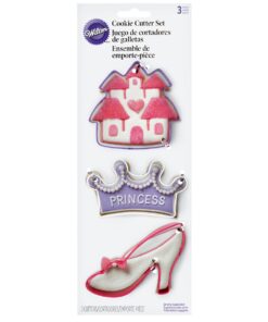 Ensemble de 3 emporte-pièces Princesse Wilton 02-0-0428 Tille