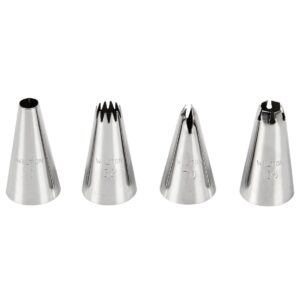 Douilles décoratives Wilton pour bordures – Set de 4 pièces 03-3108 Tille