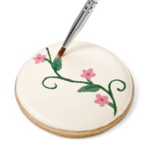 Ensemble de 5 pinceaux de décoration alimentaires Wilton 02-0-0019 Tille