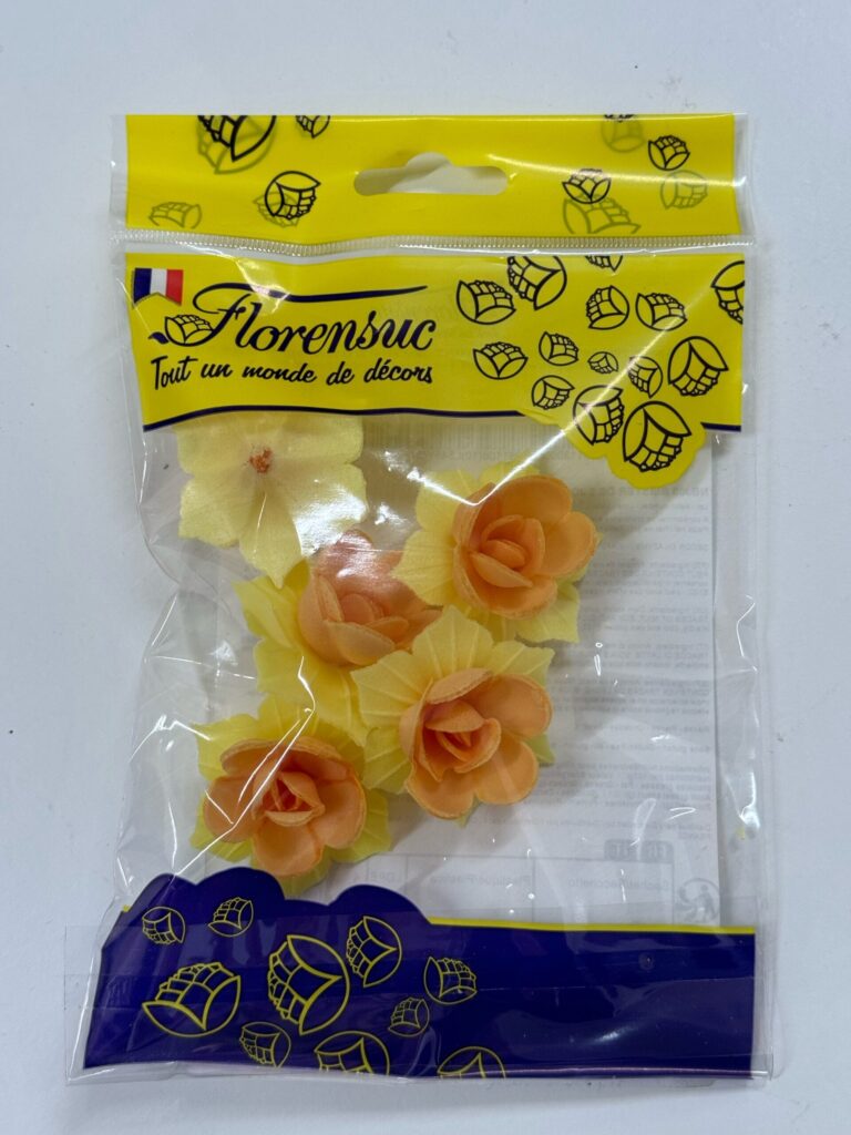 5 Jonquilles Oranges 45 mm AZYJONQO Tille