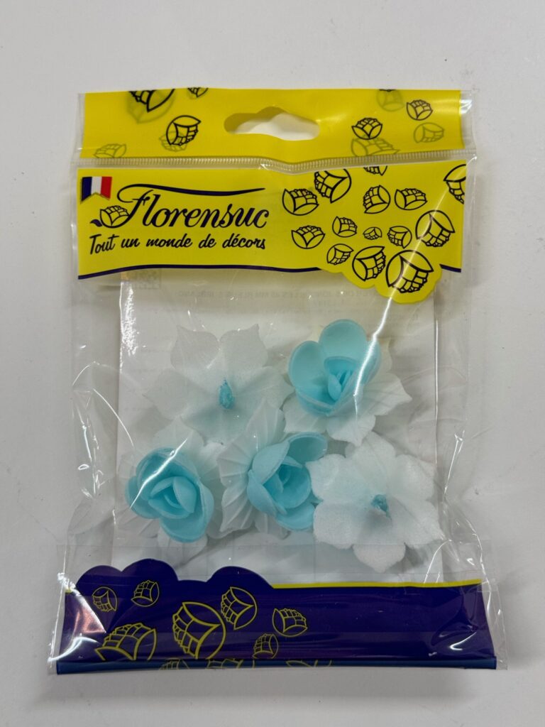 5 Jonquilles Bleues 45 mm – Décorations comestibles AZYJONQB Tille