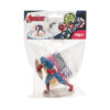 Kit décoration gâteau Captain America avec bougies PVCAMERICA Tille