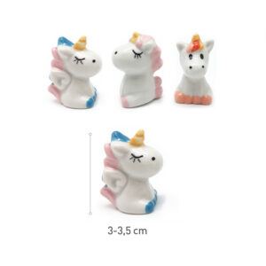 Fève licorne 3D FEVELICO Tille