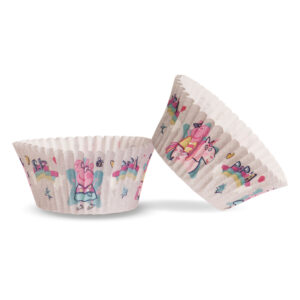 8 blisters de 25 caissettes cupcakes Peppa Pig CUPPEPPA Tille