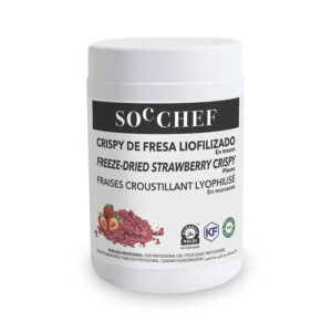 CRISPY fraise lyophilisée 250gr Tille 10-109734 Soc Chef