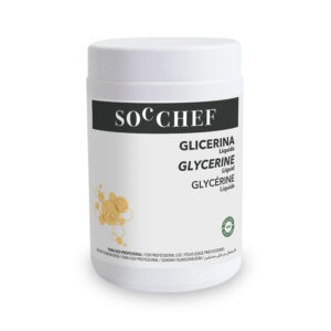 Glycérine liquide 1 kg SOC CHEF – émulsifiant et anti-cristallisant 14-8192