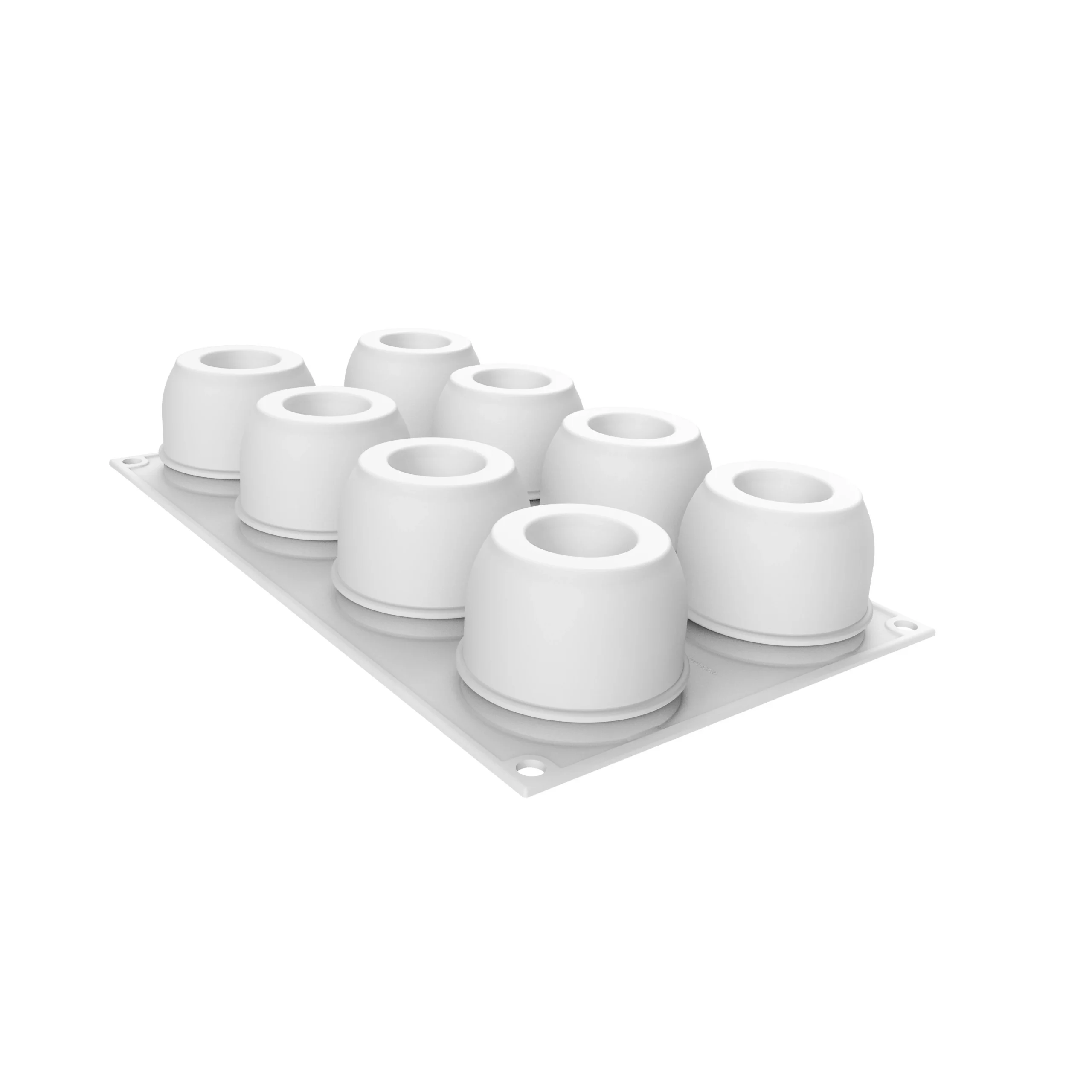 Moule silicone Secret 110 – 8 cavités de 110 ml Silikomart Tille