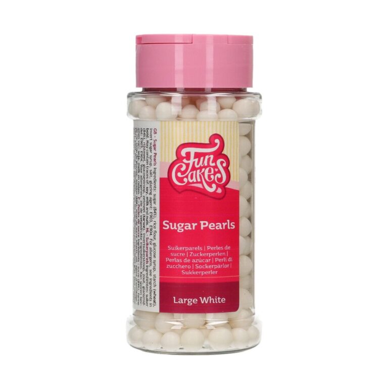 Perles de sucre blanches F53060 FunCakes MyTille