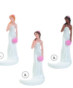Figurine mariée femme seule 45002 45004 45006