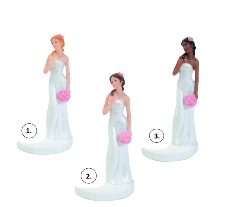 Figurine mariée femme seule 45002 45004 45006