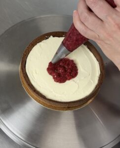 Recette tarte framboise by Delphine Kern - Tille