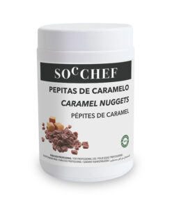 Pépites de caramel au beurre salé 3–5 mm – Sachet 500 g 10-109675 Soc Chef