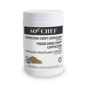 Crispy Cappuccino lyophilisé 1–4 mm – Texture croustillante 200 g 10-109708 Soc Chef