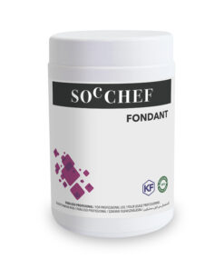 Fondant pâtissier SOC CHEF 1 kg – Base blanche souple et modulable 14-8176