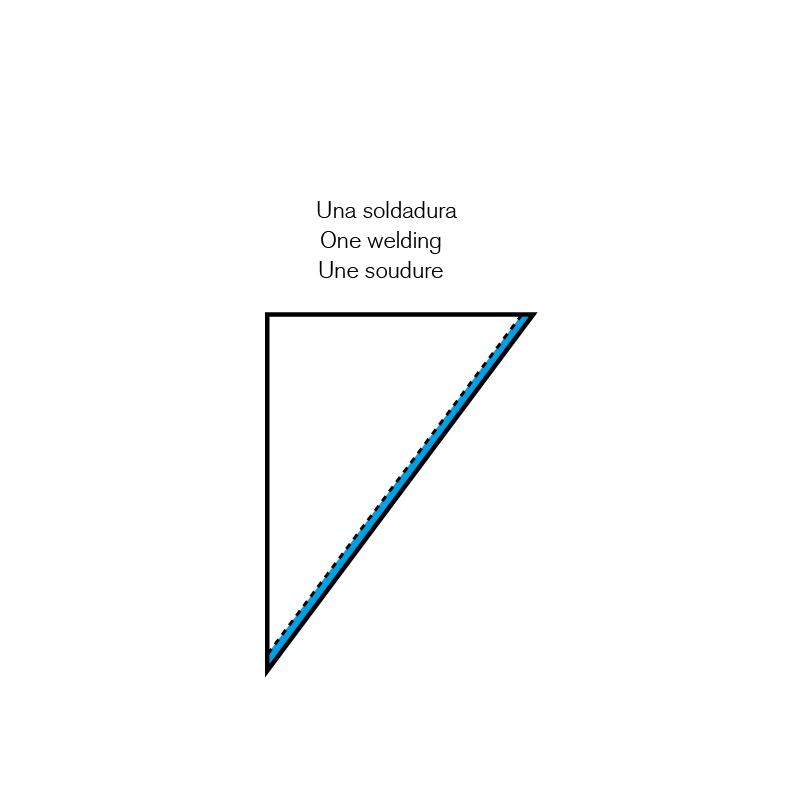 Poche pâtissière professionnelle 55 cm – Boîte de 100 unités ROLLH55 02-5002