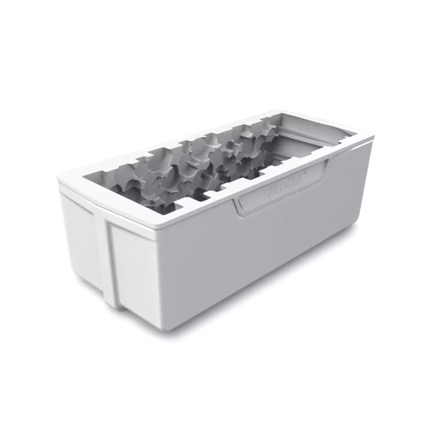 Kit Woody 1100 Silikomart – Moules bûche effet bois 1100 ml 20.420.87.0065 Silikomart