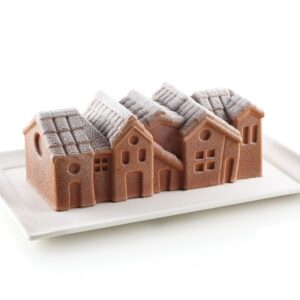 Kit Winter Village – Moules silicone 1200 ml pour desserts froids 20.438.13.0065